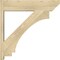 Ekena Millwork Imperial Slat Rough Sawn Outlooker, Douglas Fir, 8"W x 34"D x 34"H OUT08X34X34IMP06RDF - alternate 3